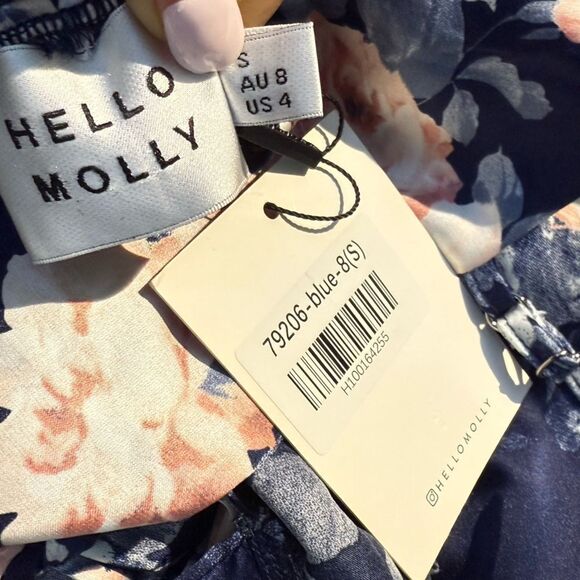 NWT Hello Molly Mariposa Midi  Spaghetti Strap Sundress Sz 4 - Picture 9 of 11